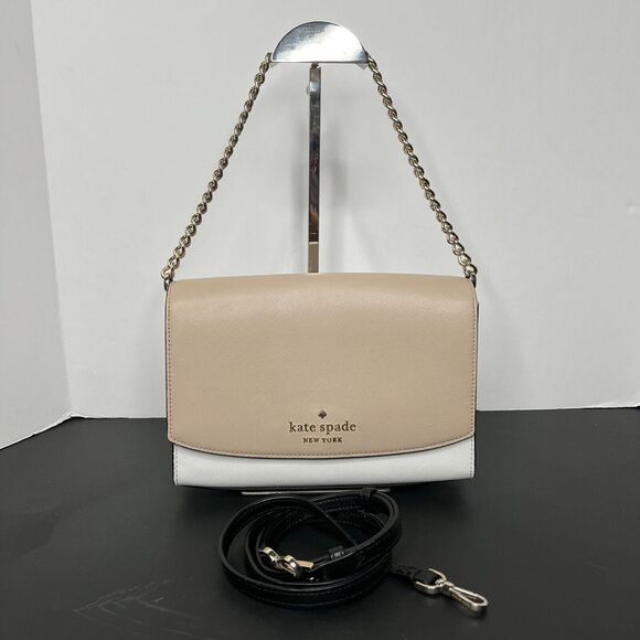 Kate Spade Carson Convertible Crossbody Tote Color Block Saffiano Leather - Picture 3 of 12